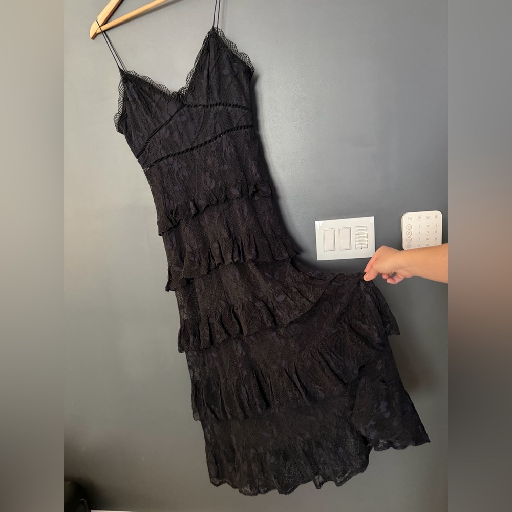 NICHOLAS Navy and White Striped Dress - Picture 14 of 14